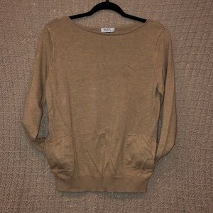 3️⃣FOR2️⃣5️⃣💲‼️Tan Lightweight sweater